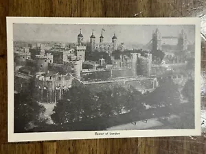 WW2 WWII Postcard Tower of London Vintage Collectable 1940s - Picture 1 of 4