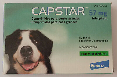 Capstar Flea Treatment Tablets For Dogs 6 Tablets • 25.20£