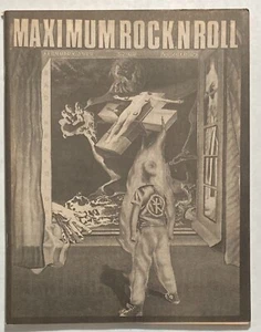 MAXIMUM ROCKNROLL Magazine #69 MRR 1989 Punk Bad Religion, Forgotten Rebels - Picture 1 of 5