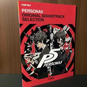 Persona 5 Original Soundtrack Selection Game Piano Solo Sheet Music Score Book - Picture 1 of 3