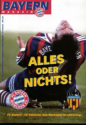 UEFA - EC III 96/97 FC Bayern München - FC Valencia, 24.09.1996 - Bild 1 von 2