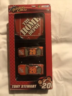 New 2008 Tony Stewart #20 Home Depot 3pc Car Set - Image 1 of 4
