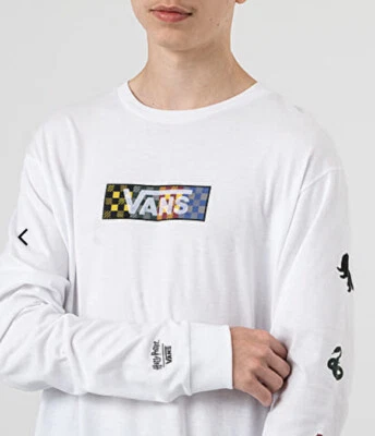 Vans x Harry Potter Four Houses Long Sleeve Tee Youth/ Boys SZ M New!!! - Image 1 of 4