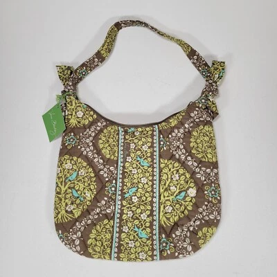 Vera Bradley Shoulder Bag Retired Olivia Sittin' in a Tree Pattern Tote Purse - Imagem 1 de 4