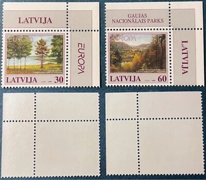 Latvia 1999 Parks and Gardens Pair complete Sc-484-485 MNH OG #Bl3 - US Seller - Picture 1 of 1