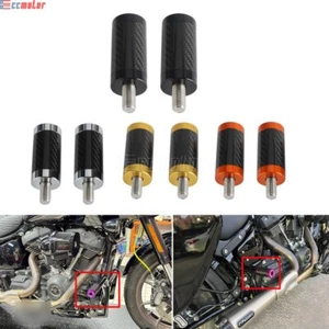 Crash Bar Slider End Replaccement Kit For Harley Touring Glide Softail Low Rider - Picture 1 of 22