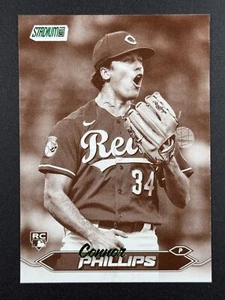 CONNOR PHILLIPS RC 2024 Topps Stadium Club Sepia Parallel #68 Cincinnati Reds - Picture 1 of 2