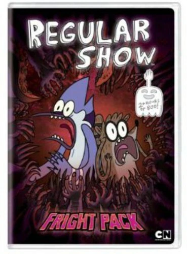 REGULAR SHOW~FRIGHT PACK~2013 VG/C DVD~W/SPECIAL FEATURE~CARTOON NETWORK - Image 1 of 1