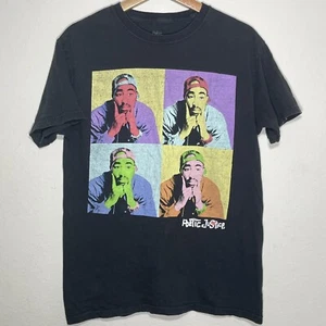 Poetic Justice Tupac Warhol Farbblock schwarz Grafikdruck Männer T-Shirt Größe M - Bild 1 von 5