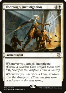 MTG Thorough Investigation - Adventures in the Forgotten Realms Commander #012 - Imagen 1 de 1