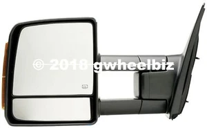 2007-2020 TUNDRA SEQUOIA POWER HEATED TURN SIGNAL TOW MIRROR DRIVER/ LEFT SIDE - Picture 1 of 3
