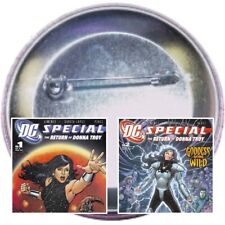 DC Comics Donna Troy Special Handmade Badge Pin back Button from comic YOU PICK