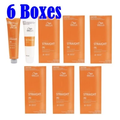 6x WELLA Straight Hair Intense Resistant Creatine+ N/R Cream Wellastrate  - image 1 of 4
