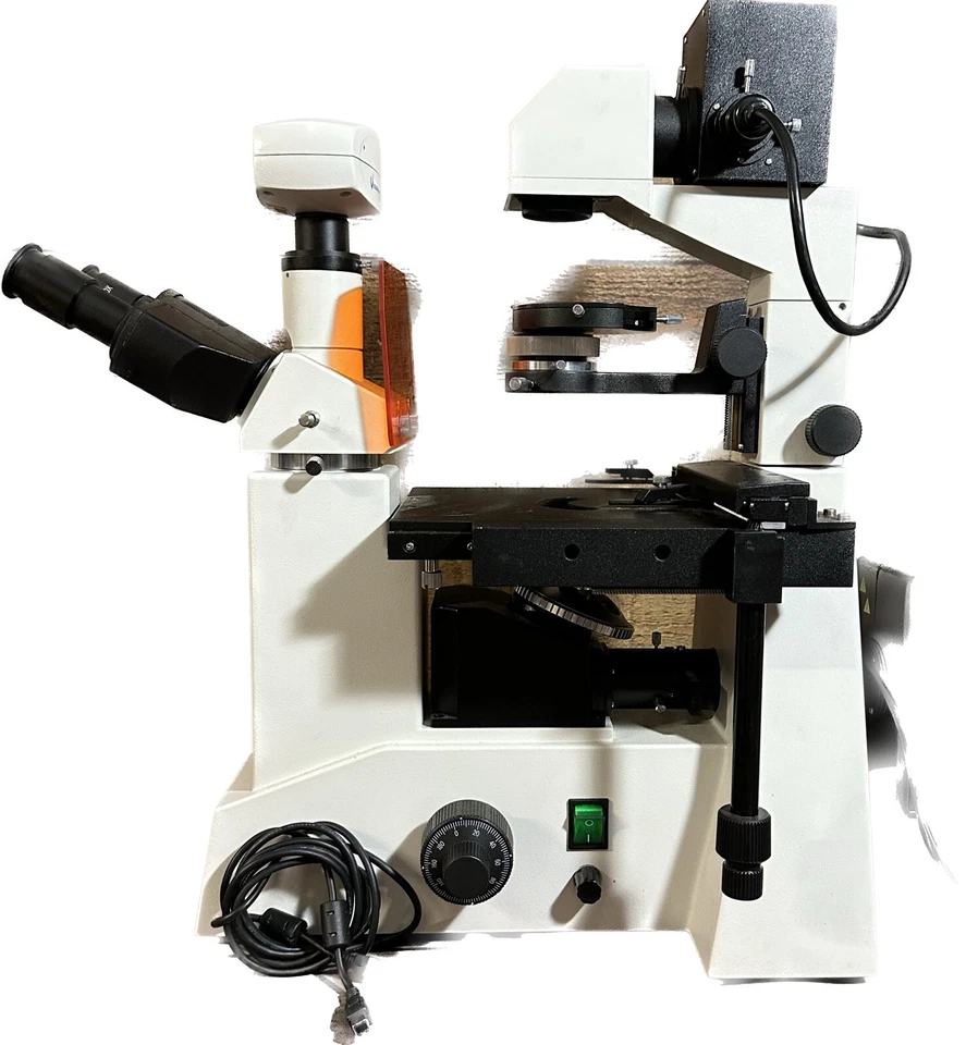 VWR VistaVision Inverted Fluorescence Microscope Untested For Parts Repairs - Image 1 of 4