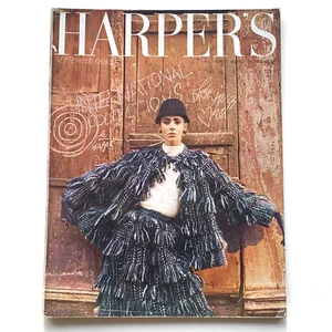 1964 Harpers Bazaar 60s vintage fashion Paris London Italian Dior Ascher - Picture 1 of 4