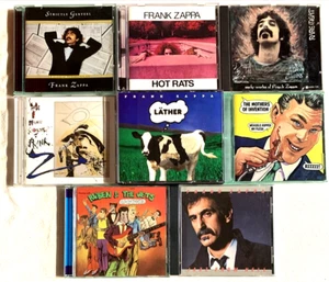 Frank Zappa 8 CD Lot Lather Hot Rats Early Works Strickly Genteel Jazz From Hell - Picture 1 of 24