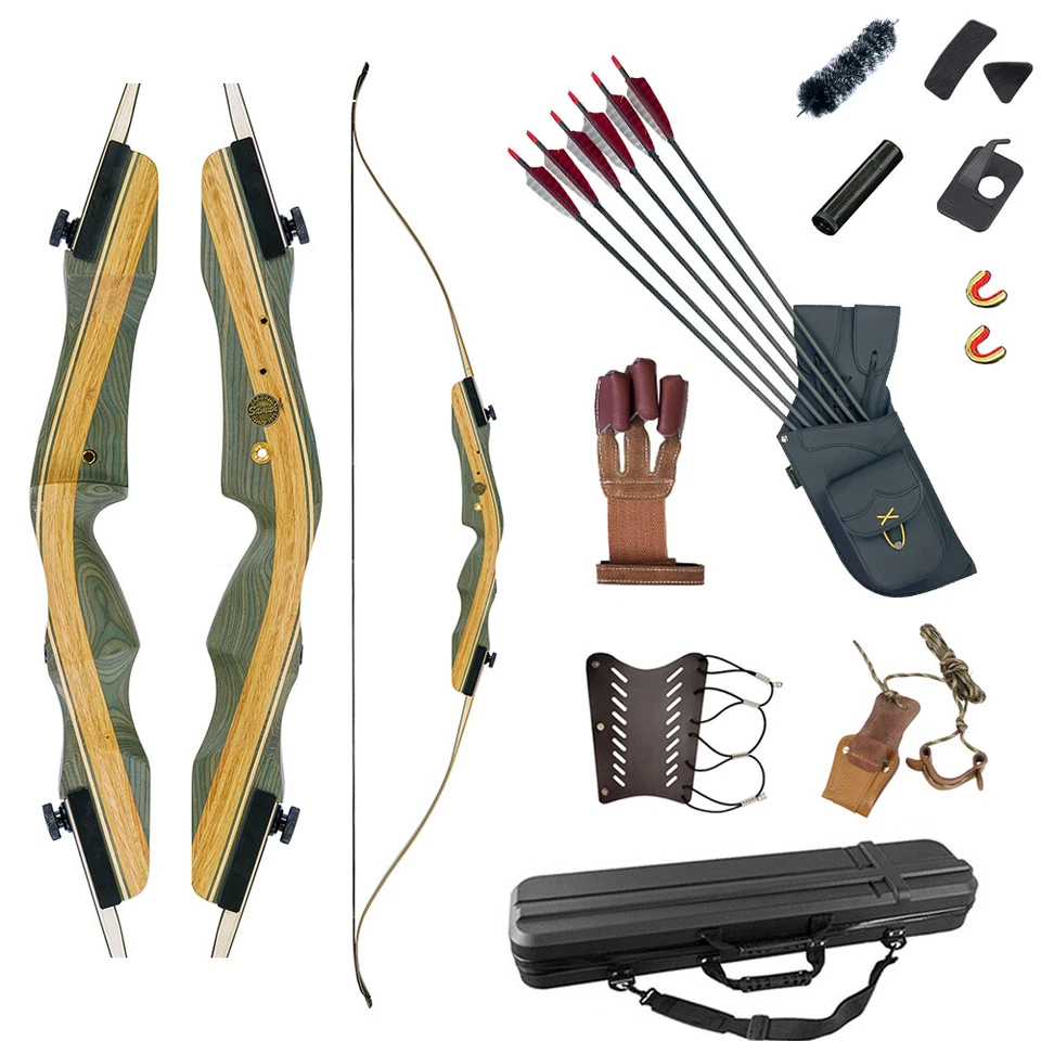 Samick Sage Takedown Recurve Bow 25-60lb RH or LH RTS Luxury Package - image 1 of 1