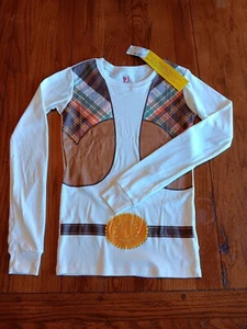 The Children's Place Cowgirl Long Sleeved Pajama Shirt Top Girl's Size 14 - Picture 1 of 9