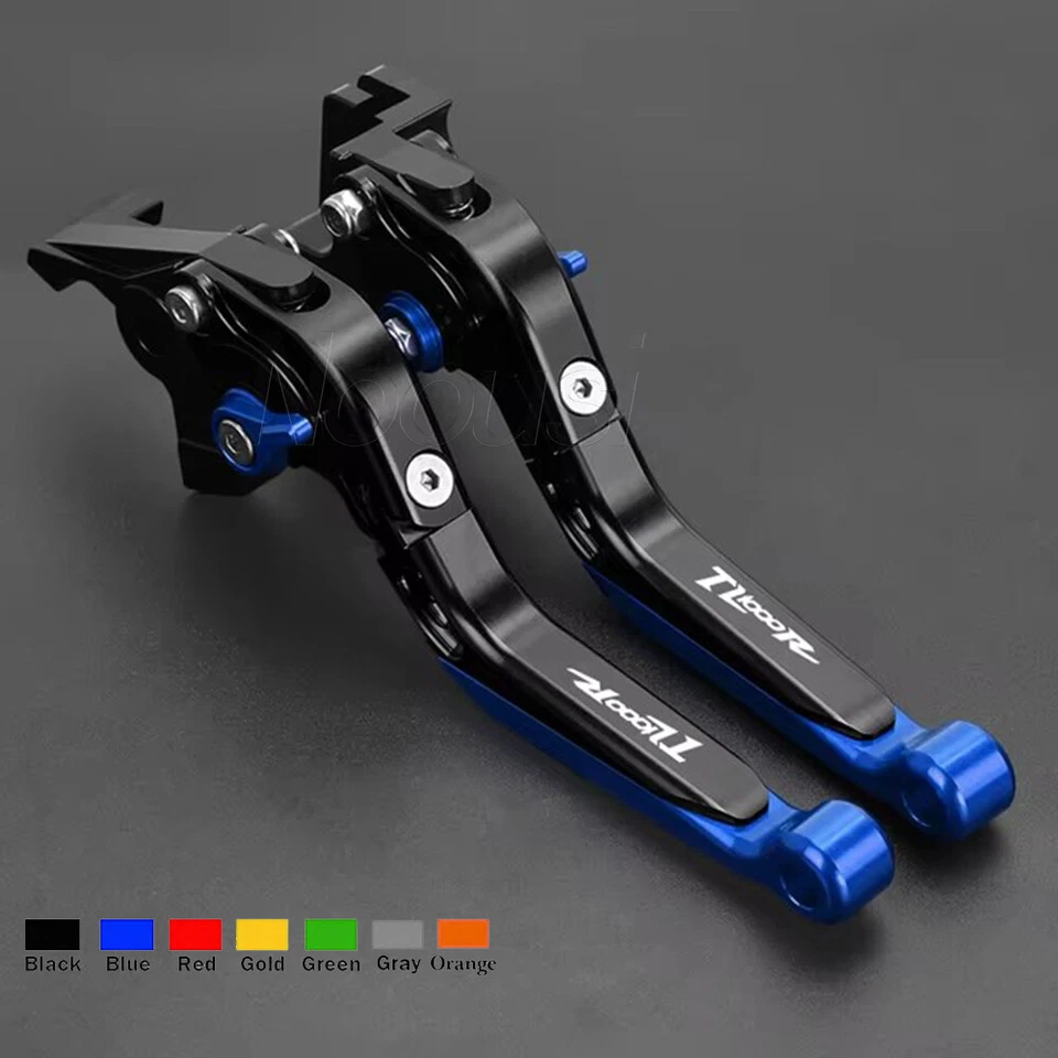 For Suzuki TL1000R TL 1000R 1998-2003 CNC Adjustable Folding Brake Clutch Levers - Image 1 of 4