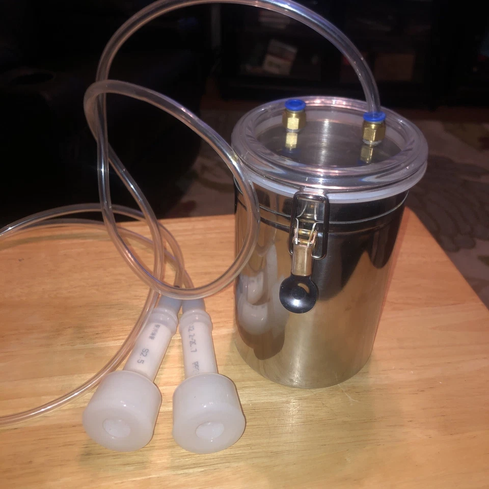 Máquina de ordeño de cabra 2L, máquina de ordeño manual para ovejas, sin bomba o motor Foto 1 de 1