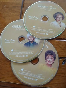 The Golden Girls: Complete Seventh Season 7 (DVD, 2007, 3-Disc Set) Discs Only - Bild 1 von 1