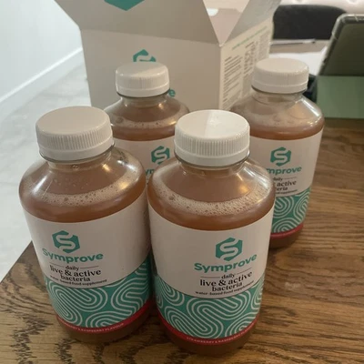 Symprove Strawberry Raspberry Dietary Supplement 4-Week Pack 4x500ml