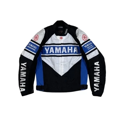 Men's Yamaha Motorcycle Cordura Fabric Riding Jacket  Racing Biker Jacket - Image 1 of 4