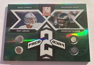 Tarjeta Donruss Elite Face 2 2005 #CB7 TROY AIKMAN/DONOVAN MCNABB - Imagen 1 de 6