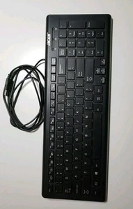 Acer Wired Keyboard Model SK-9626 Good Working Condition - Picture 1 of 3