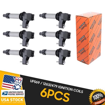 Bobina de encendido genuina UF569/12632479 para Pontiac Torrent V6 2008-2009 3,6 L 6 piezas Foto 1 de 4