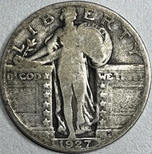 1927-S Standing Liberty Quarter Key Date (#2) - Picture 1 of 2