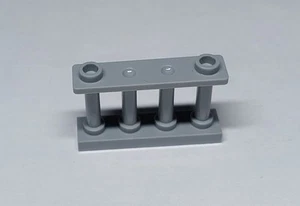 5x LEGO® 1x4x2 Zaun Absperrung 30055 neu-hellgrau light bluish gray - Imagen 1 de 1