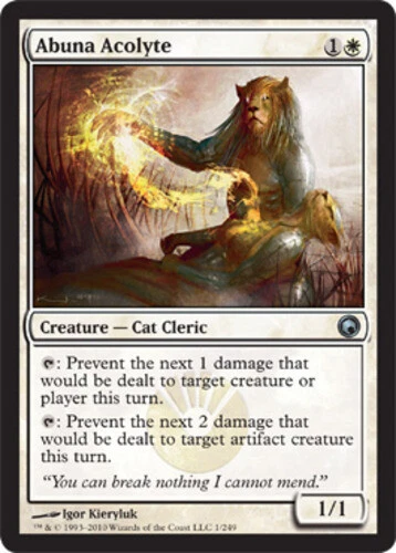 Scars of Mirrodin - Abuna Acolyte - Foil - Image 1 of 1