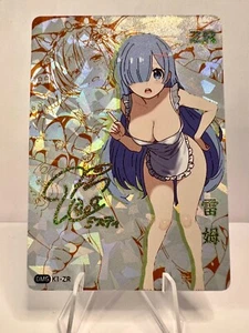 Rem Re:Zero Goddess Story DMG K1-ZR Anime Girl Waifu Karte - Bild 1 von 2