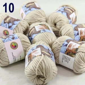 Sale 8Ballsx50gr Super Soft Cotton Hand Blankets Knitting Crochet Yarn 10 - Picture 1 of 12