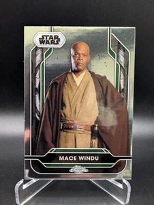 2024 Topps Chrome Star Wars Costco Super Box Base Mace Windu # 138 Card - Picture 1 of 1