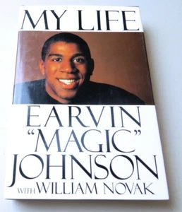 Ervin Magic Johnson Signed Autographed Book Lakers My Life Full Sig JSA II60652 - Picture 1 of 4