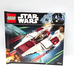 Lego Star Wars 75175 A-wing Starfighter Instruction Manual Only - Foto 1 di 3