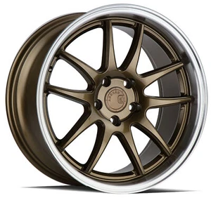 18x8.5 Aodhan DS02 5X100 +35 Bronze Wheels (Set of 4) - Picture 1 of 3