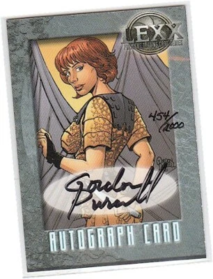 Lexx IN Anteprima - A7 Gordon Purcell - Artista Auto / Autografo Carta 454/2000 - Image 1 of 3