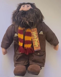 Gund Harry Potter Hagrid 16” Doll Scarf Key Ring Keys Plush Vintage 2000 - Picture 1 of 6