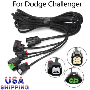 Arnés de cables de luz antiniebla de faros delanteros 68259674AA para Dodge Challenger 15-22 EE. UU. - Imagen 1 de 7