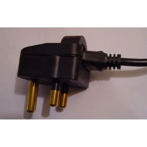 SCHUKO EURO 2 PIN TO S AFRICA ASIA INDIA 3 PIN PLUG AC POWER ADAPTOR CONVERTER - Picture 1 of 6