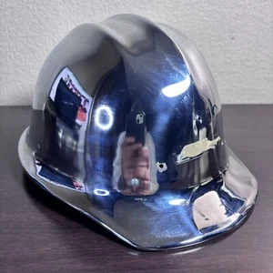 Sombrero duro de aluminio duro Bullard 502 de colección con forro - Imagen 1 de 18