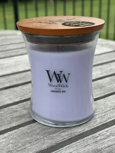 Wood Wick Lavender Spa Scented Candle 9.7 OZ - Picture 1 of 5