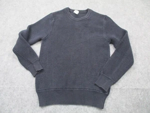 Club Monaco Sweater Mens Extra Small Blue Knit Long Sleeve Pullover Crew Neck - Picture 1 of 8