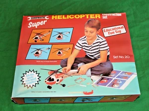 VINTAGE CONSTRUCTO HELICOPTER SET C20 #GD422 COMPLETE - Picture 1 of 3