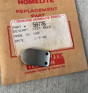 OEM Homelite 58776 Stop Reed NOS - Picture 1 of 2