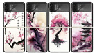 Japan Cherry Blossom Tree Coque Cover Case for Samsung Galaxy Z Flip 5 Z Flip 4