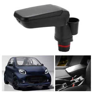 Caja de reposabrazos central con portavasos de agua accesorios para Smart Fortwo Forfour 453/ - Imagen 1 de 12